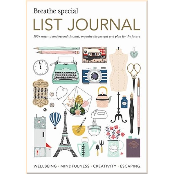 

Breathe Magazine Special: List Journal. GMC Publications. ISBN:9781784943622