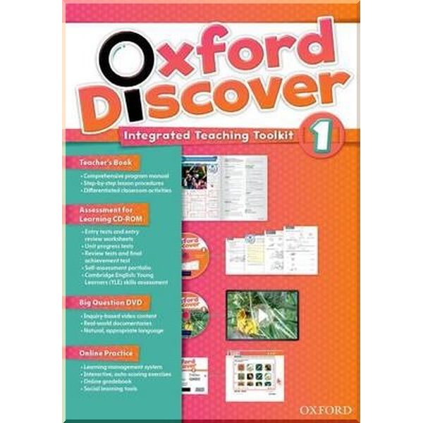 

Oxford Discover 1 Integrated Teaching Toolkit. Oxford University Press. ISBN:9780194278140