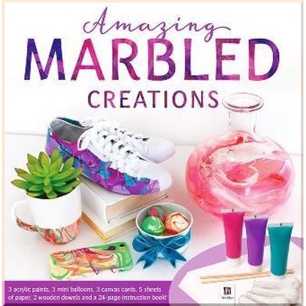 

Amazing Marbled Creations. Hinkler. ISBN:9781488935473