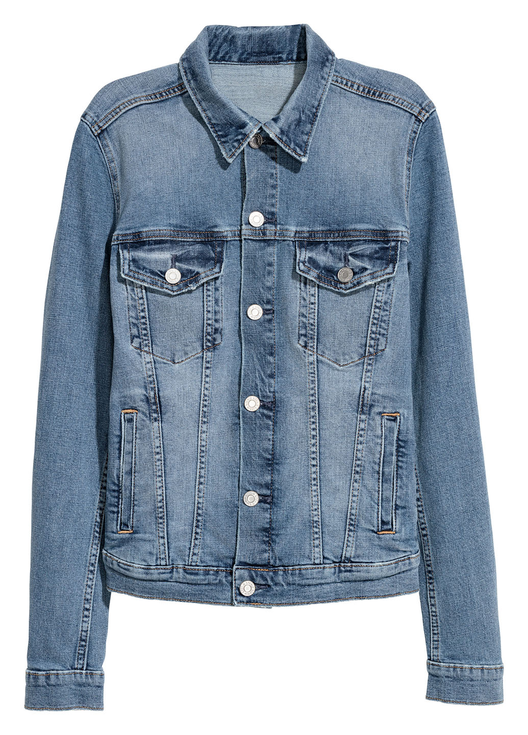 

Джинсовая куртка H&M 44 Синий 0399061