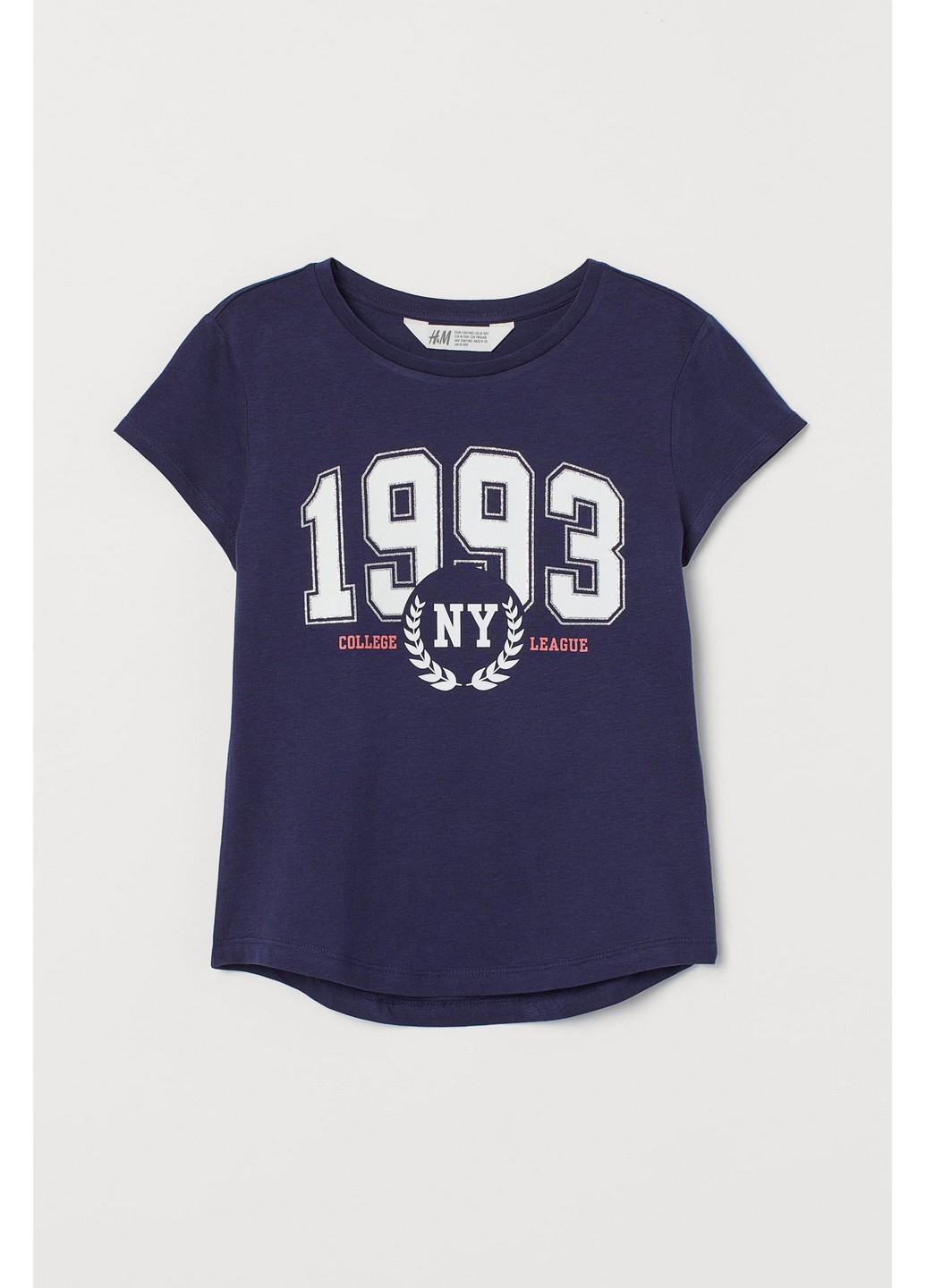 

Футболка H&M 134/140 Синий 0804741_1993_01