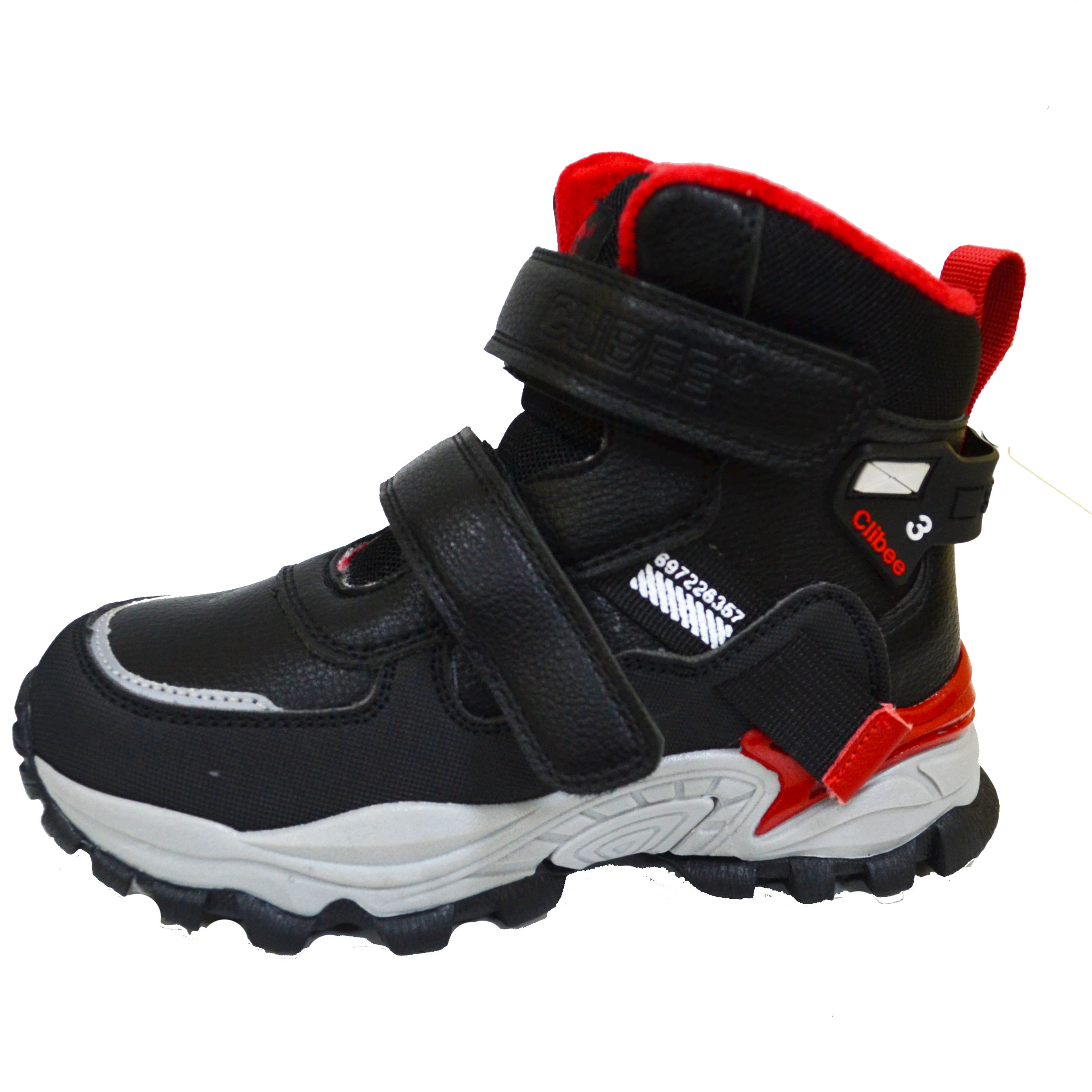 

Ботинки для мальчиков Clibee H269 black-red 32(р)