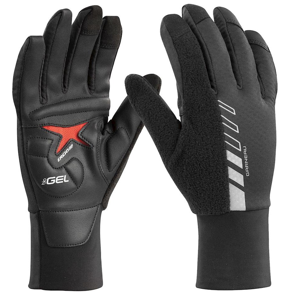 

Велоперчатки зимние Garneau BIOGEL THERMO Black Размер L