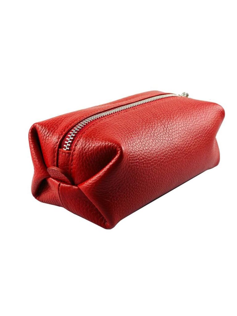 

Косметичка DeKOL 2015-60fl красная текстурная