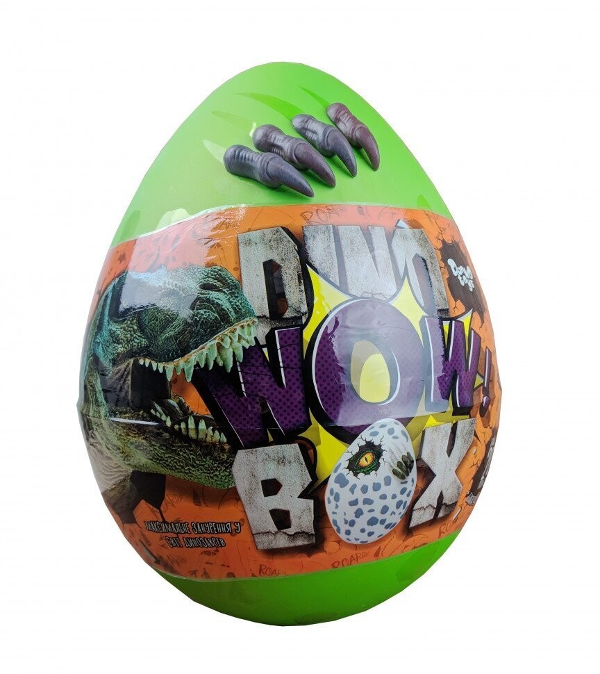 

Креативный набор яйцо динозавра DINO WOW BOX DANKO TOYS 35см зеленое