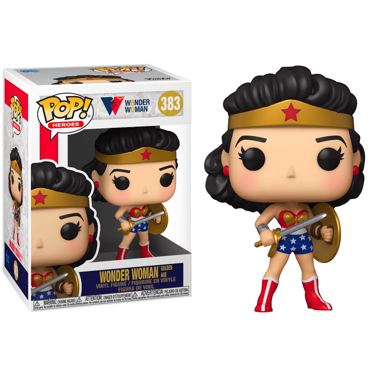 

Фигурка Фанко Поп Чудо-женщина Funko Pop Wonder Woman 10 см FP DC 383