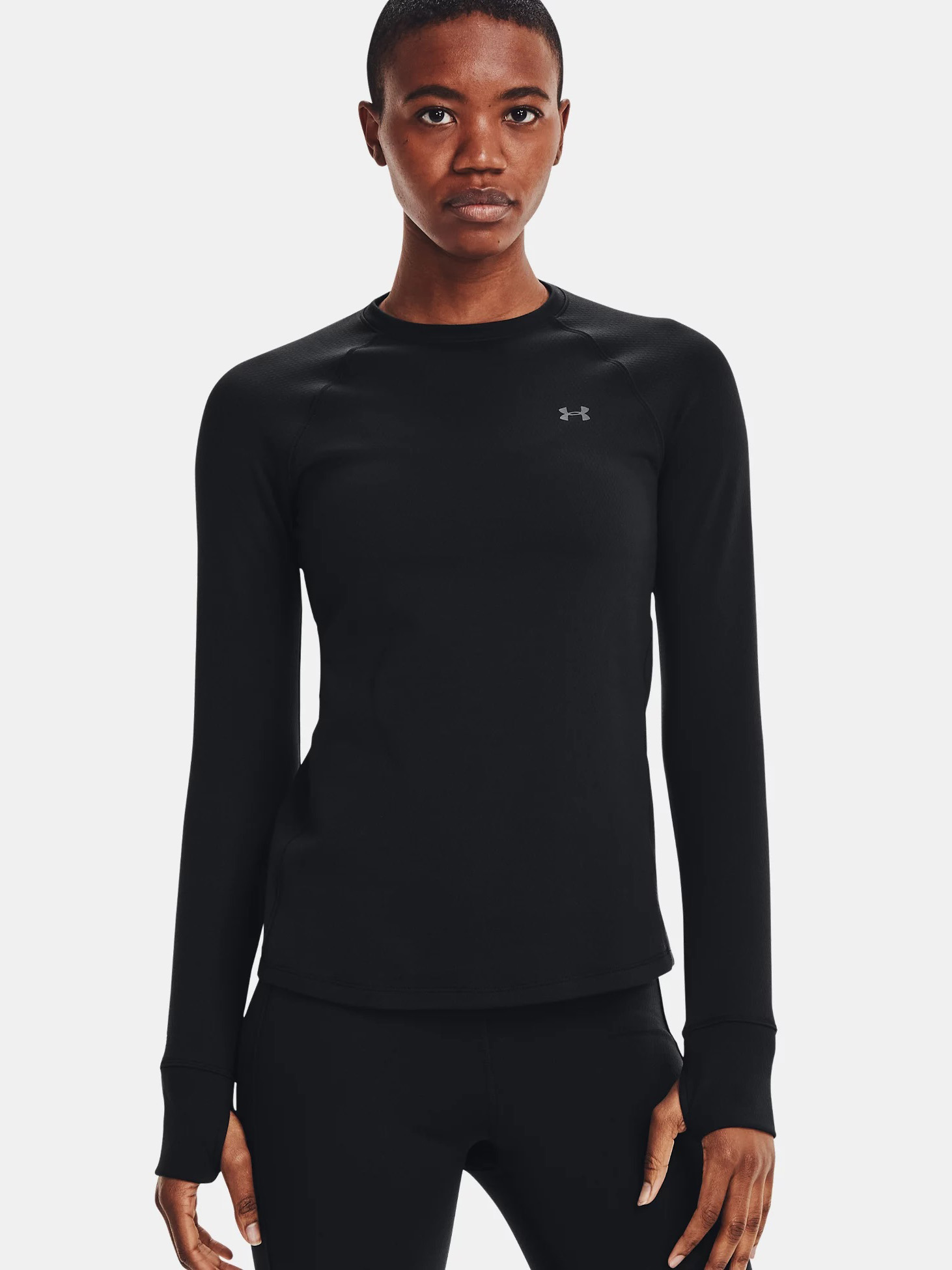 

Спортивный лонгслив Under Armour UA Base Crew 3.0 1343320-001  Черный, Спортивный лонгслив Under Armour UA Base Crew 3.0 1343320-001 XS Черный