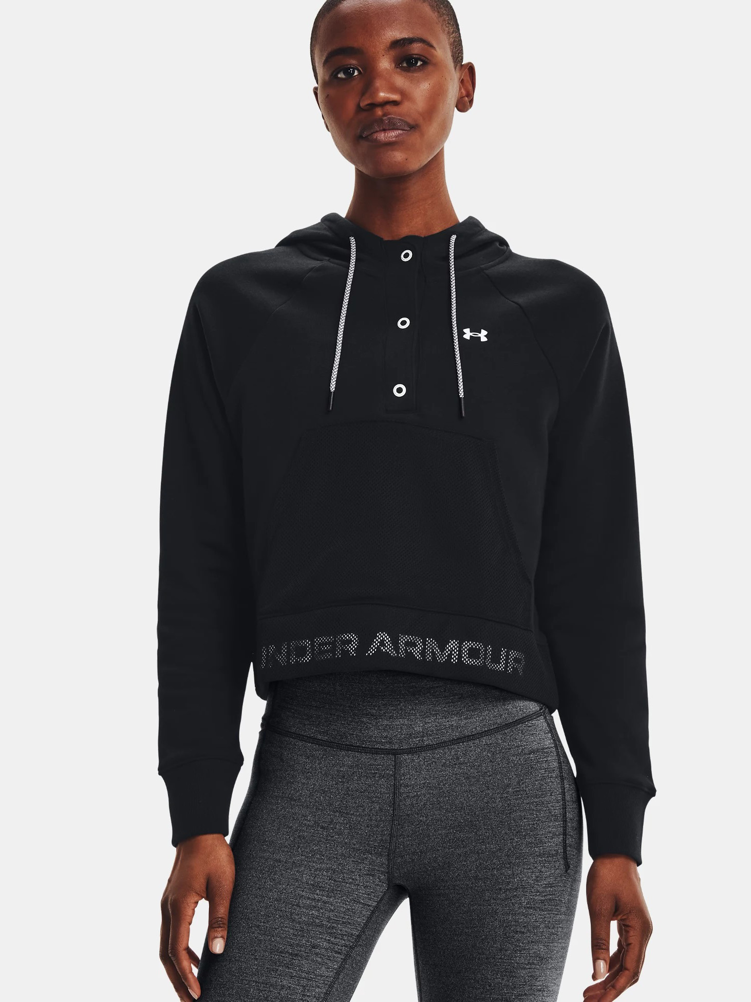 

Худи Under Armour Rival Fleece Mesh Hoodie 1365844-001  Черное, Худи Under Armour Rival Fleece Mesh Hoodie 1365844-001 M Черное