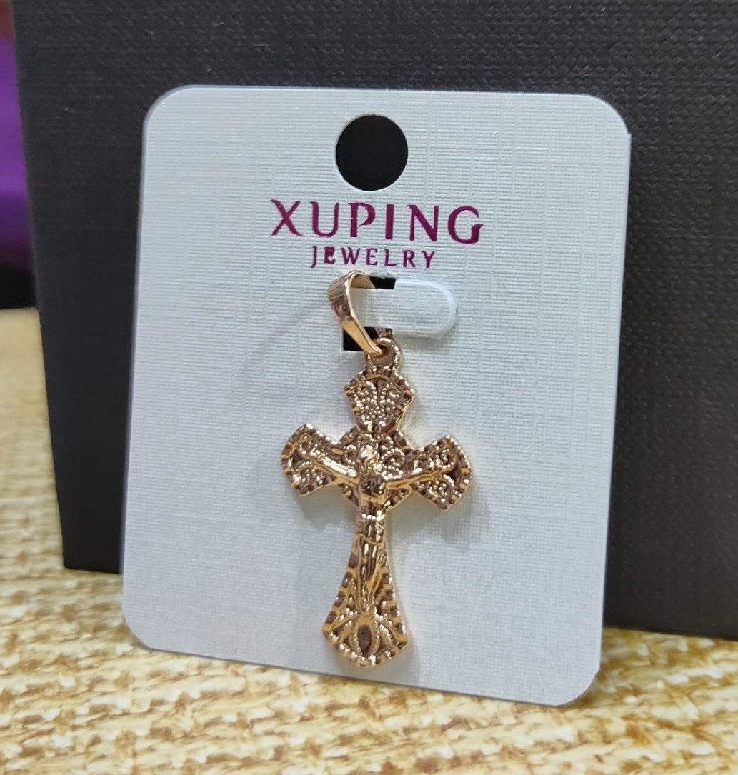

Кулон Xuping Крест позолота 61121