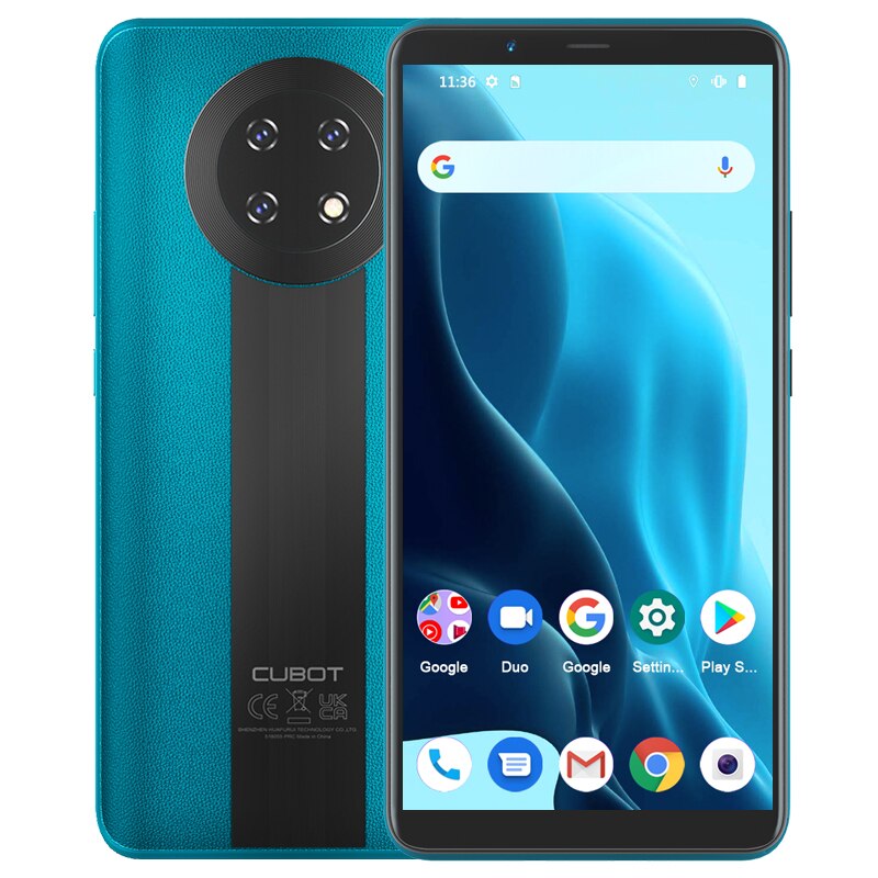 

Мобільний телефон Cubot Note 9 green 3/32Gb 5.99" 5900mAh