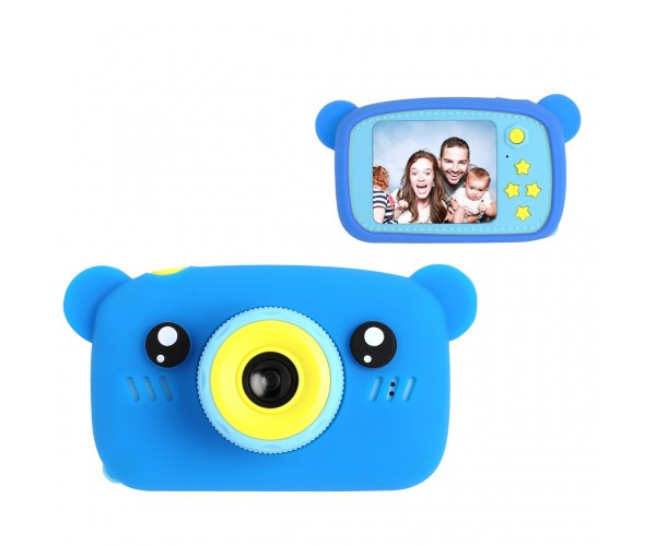 

Фотоаппарат детский мишка фотоапаратTeddy GM-24 Голубой