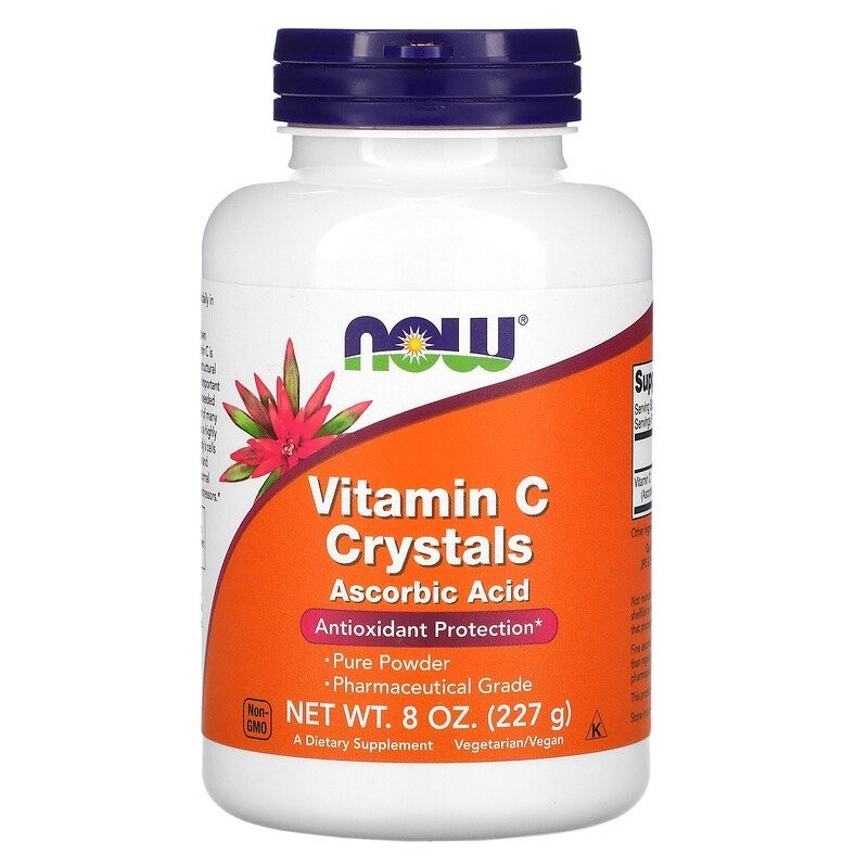 

Витамины NOW Foods Vitamin C Crystals 227 г