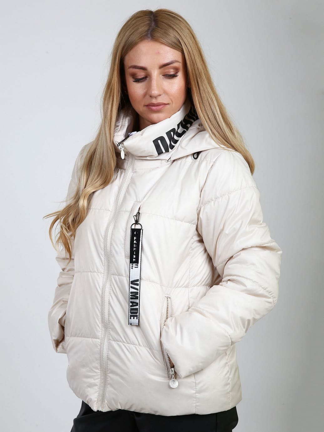 

Куртка Amazonka AF-222  Бежевая, Куртка Amazonka AF-222 42 Бежевая