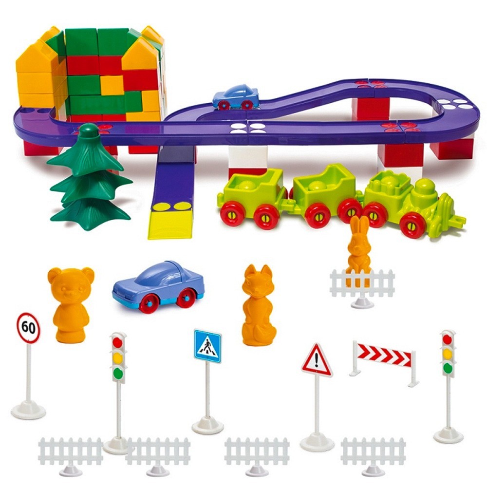 

Конструктор Colorplast "Орион" №6 (130 деталей) (1-216)