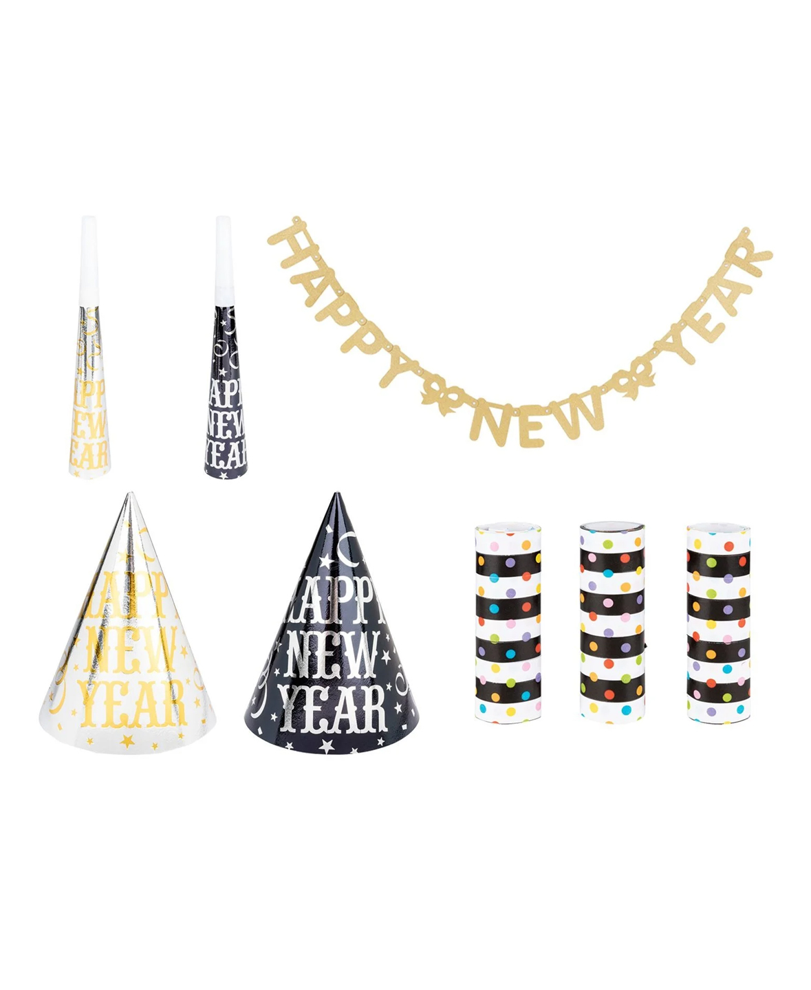 

Набор новогодних аксессуаров Melinera разноцветный LI-550687