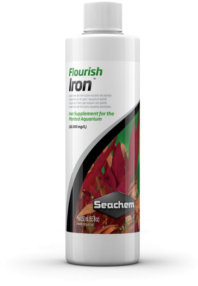 

Добавка железа для аквариумов с растениями Seachem Flourish Iron 250 мл