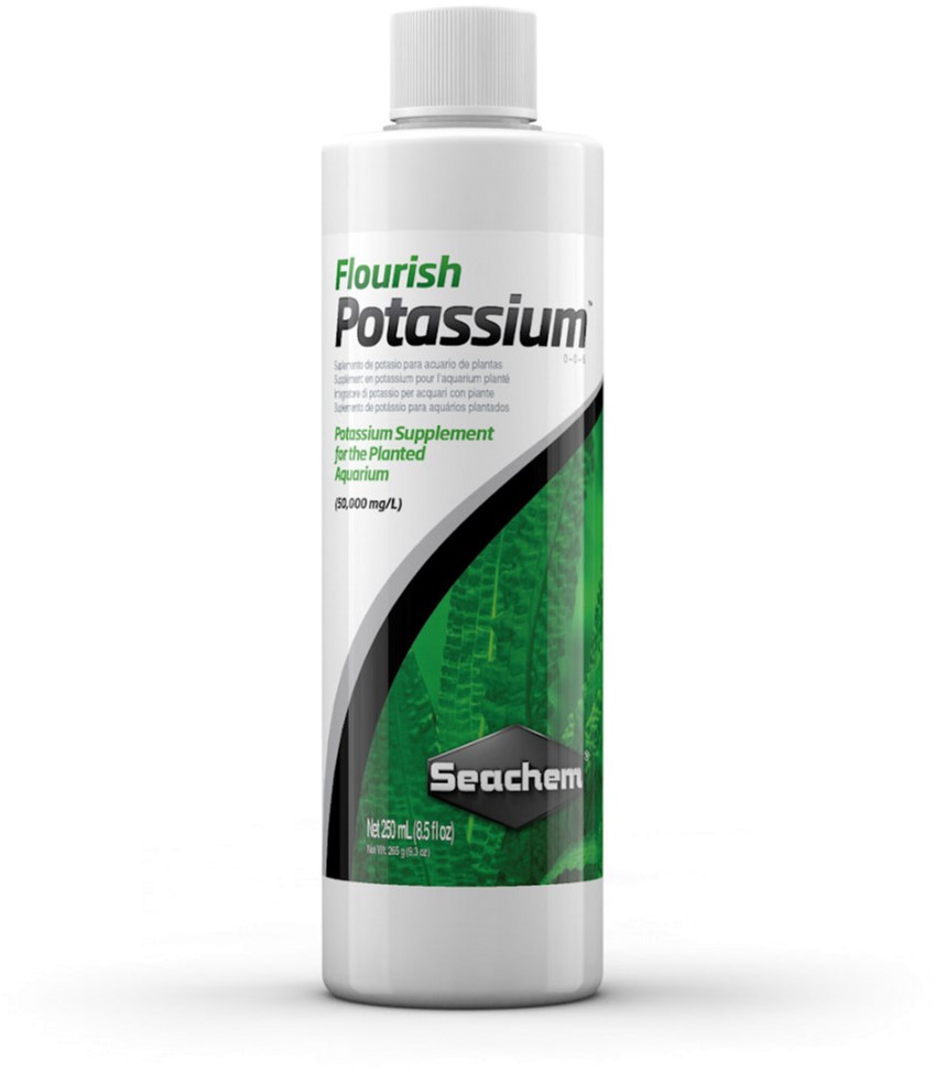 

Добавка калия для аквариумов с растениями Seachem Flourish Potassium 250 мл