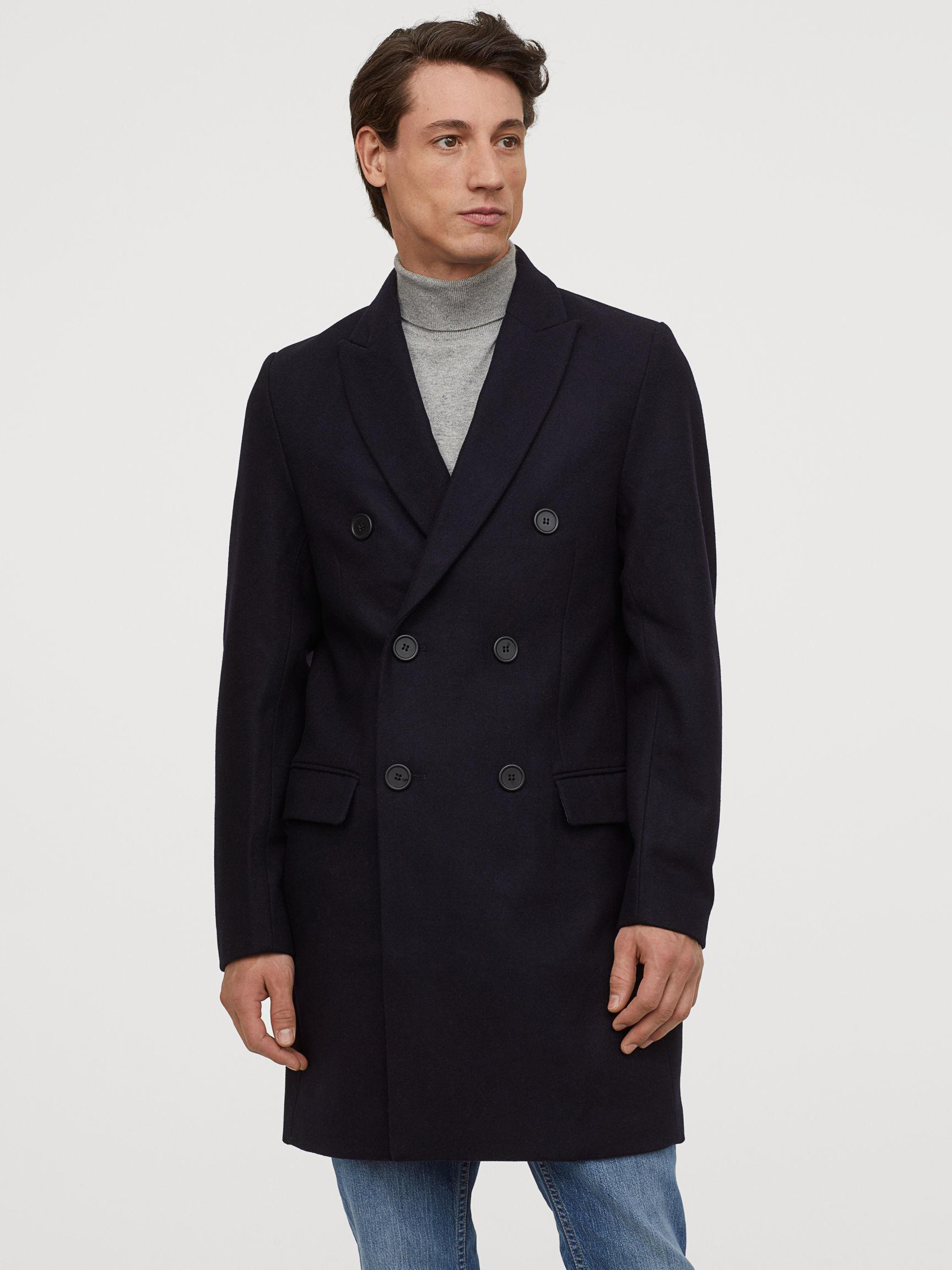 

Пальто H&M XAZ153258QVQB  Темно-синее, Пальто H&M XAZ153258QVQB 58 Темно-синее
