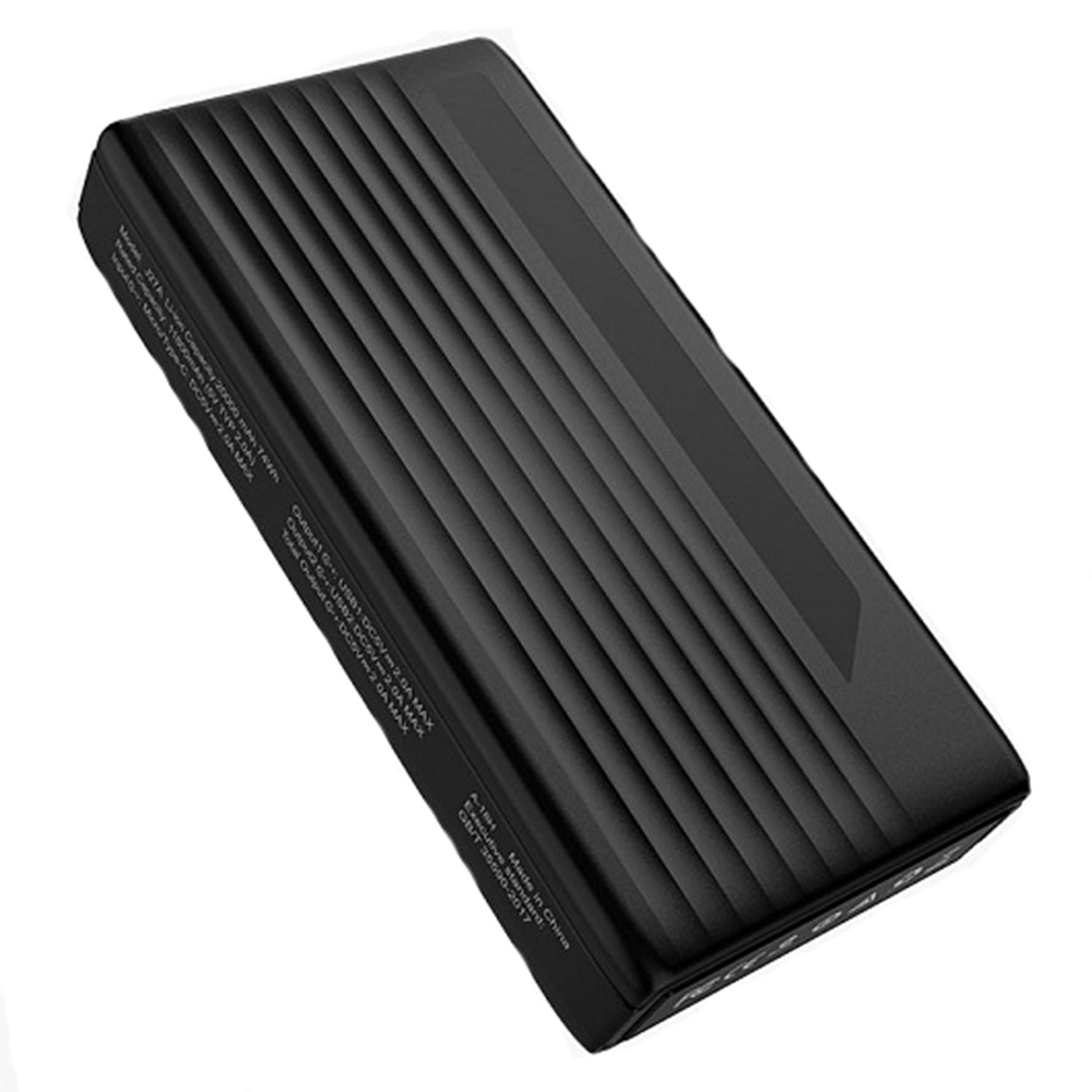 

Портативная батарея Power Bank Hoco J27A 20000 mAh Black (Q/HKKJ 009-2017)