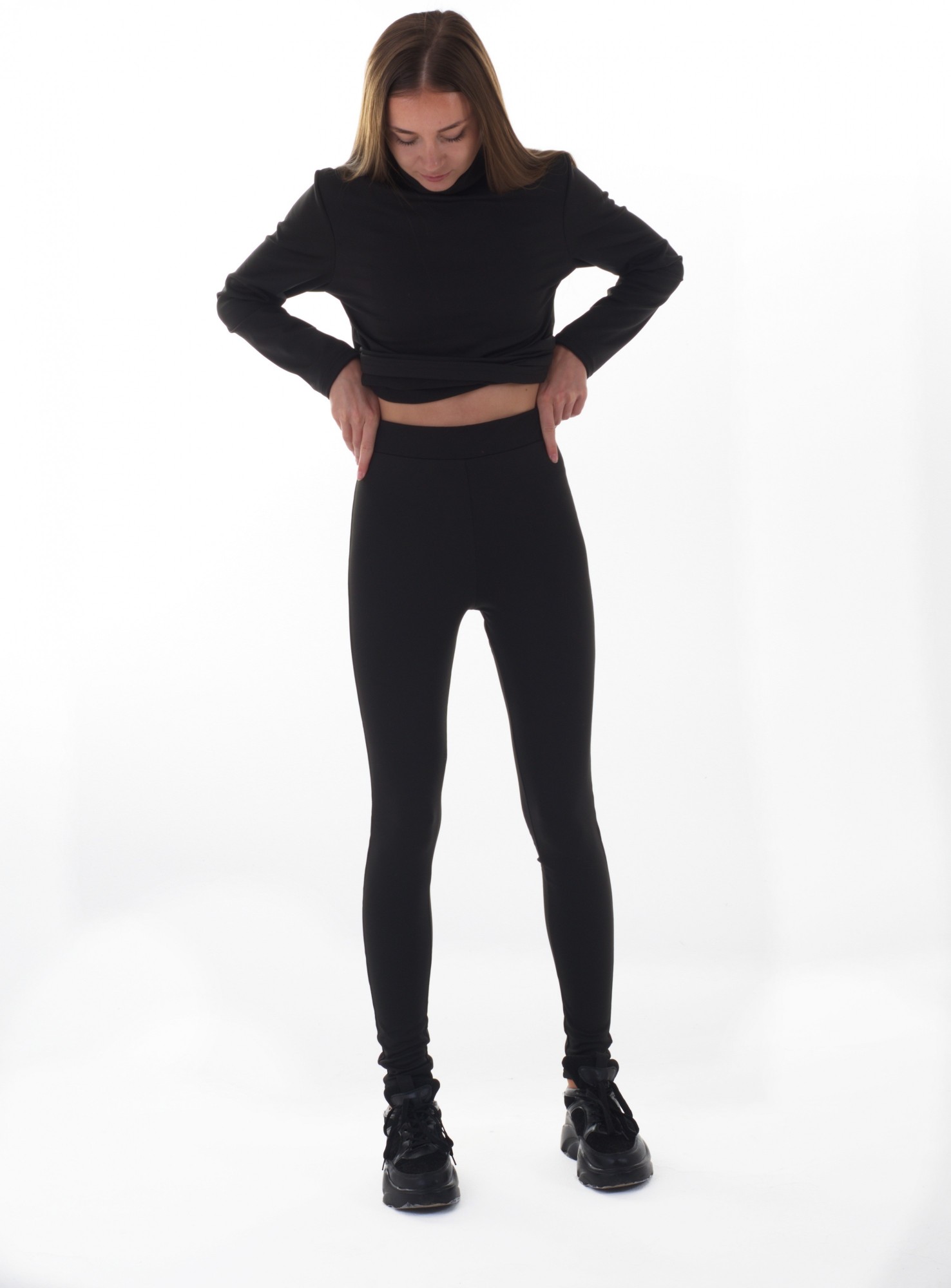 

Спортивные леггинсы 4Profi утепленные на флисе черные дайвинг размер  22900, Спортивные леггинсы 4Profi утепленные на флисе черные дайвинг размер XL 22900