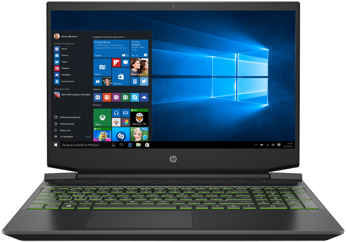 

Ноутбук HP Pavilion Gaming 15-ec2006ua (4F941EA) Shadow Black