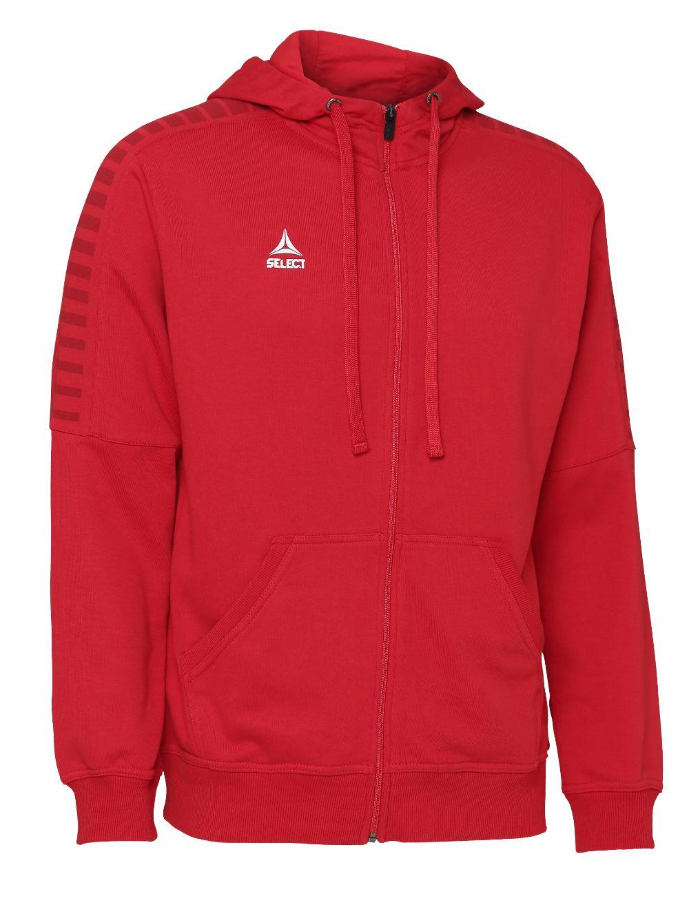 

Толстовка SELECT Torino zip hoodie men S червона