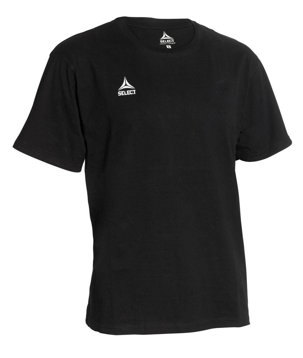 

Футболка SELECT Basic t-shirt 10/12 чорна