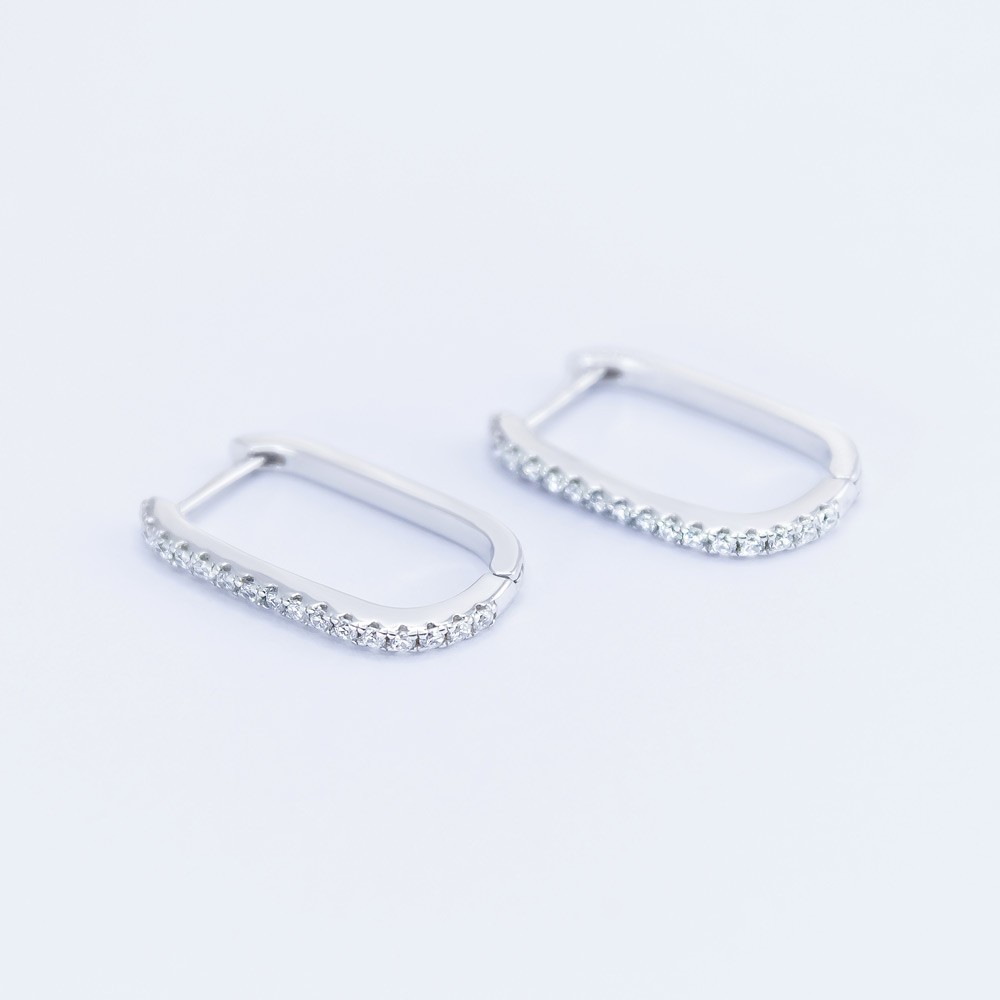

Серьги серебряные INFINI родированные s2cr-67