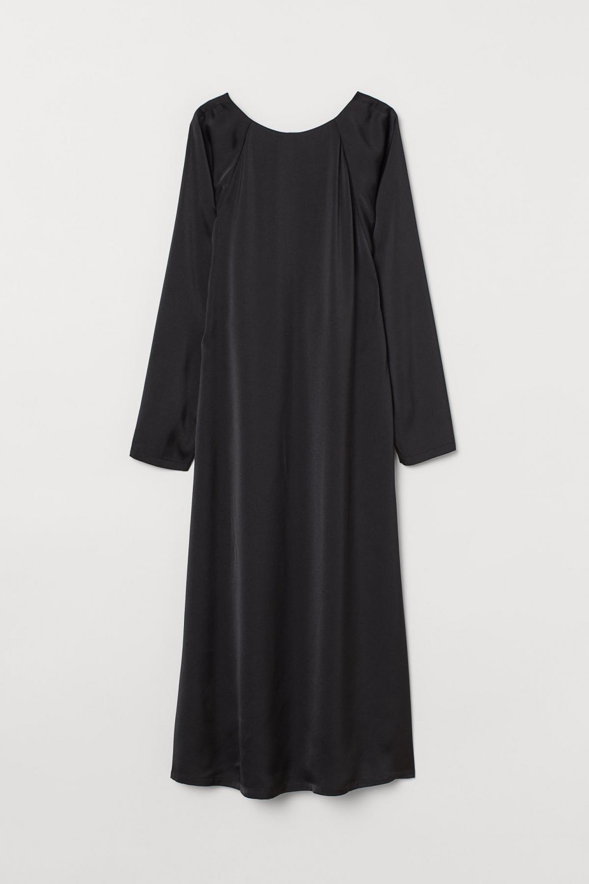 

Платье-трапеция H&M s Черная