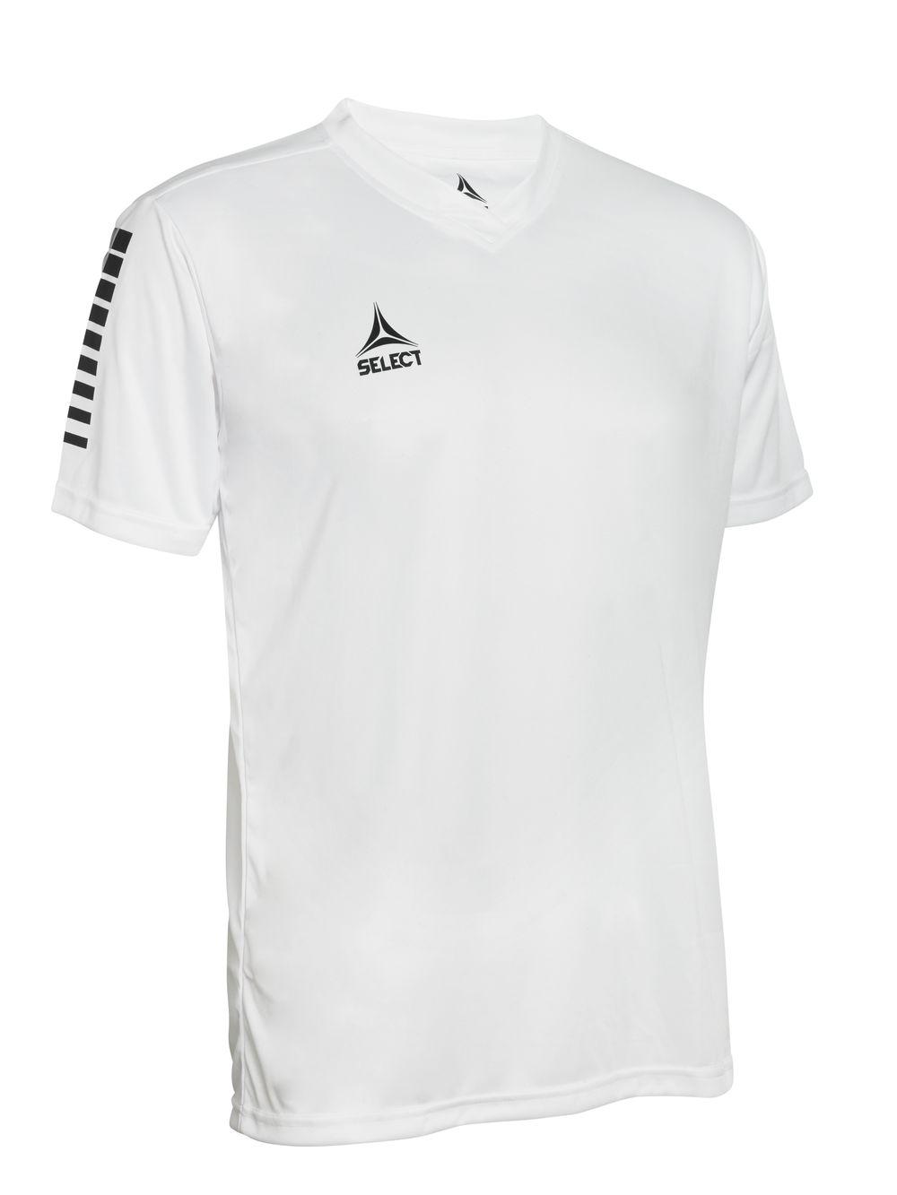 

Футболка SELECT Pisa player shirt 12 біло-чорна
