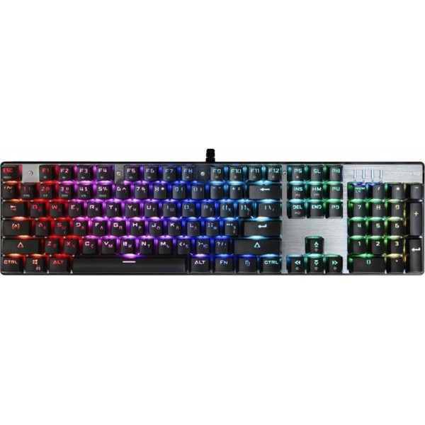 

Клавиатура Motospeed CK104 Outemu Blue RGB (mtck104cmb) Silver USB