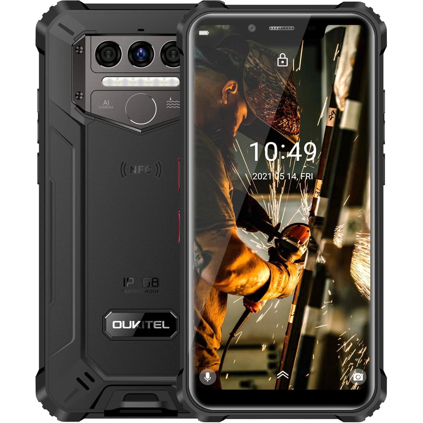 

Мобильный телефон Oukitel WP9 6/128GB Black
