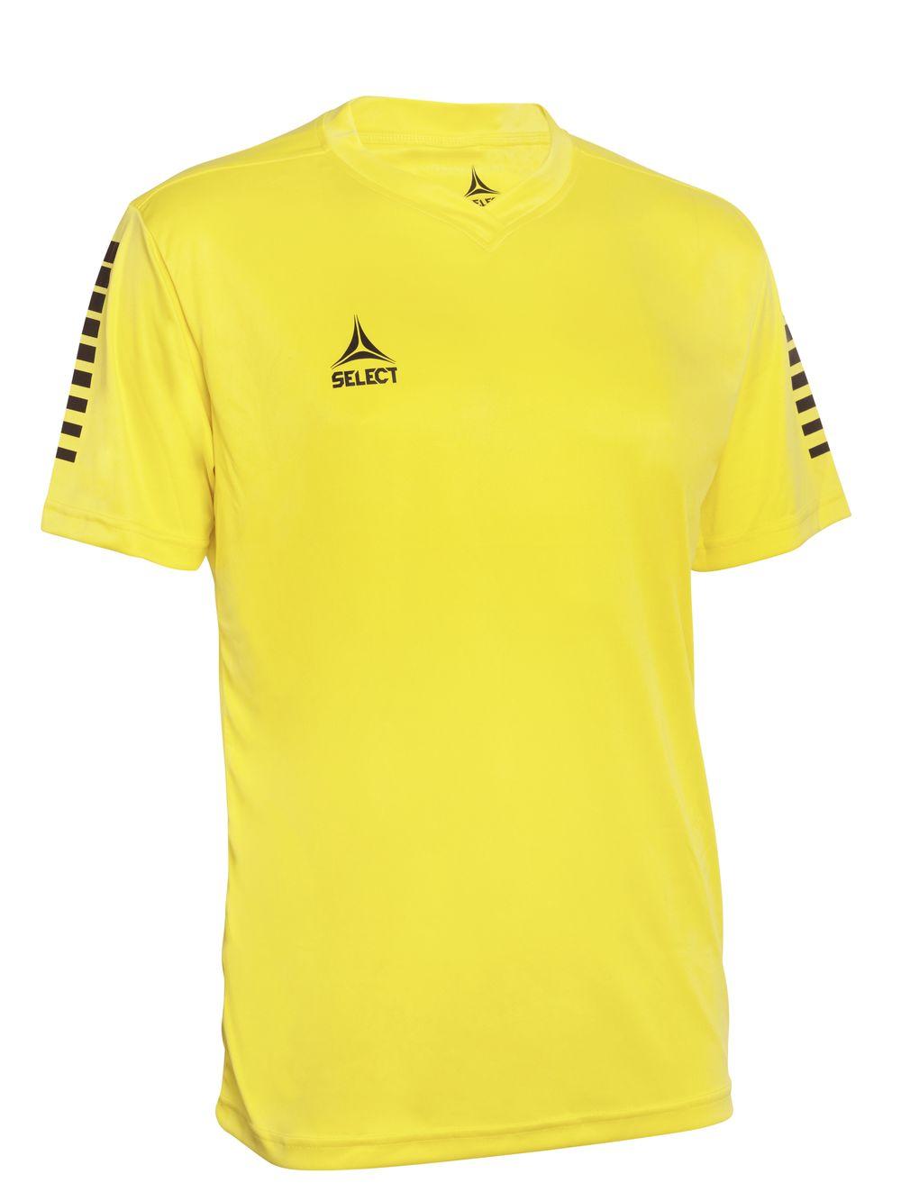 

Футболка SELECT Pisa player shirt S жовто-чорна