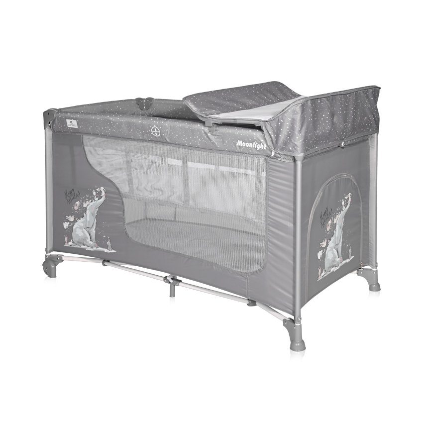 

Манеж Lorelli MOONLIGHT 2L (grey fun)