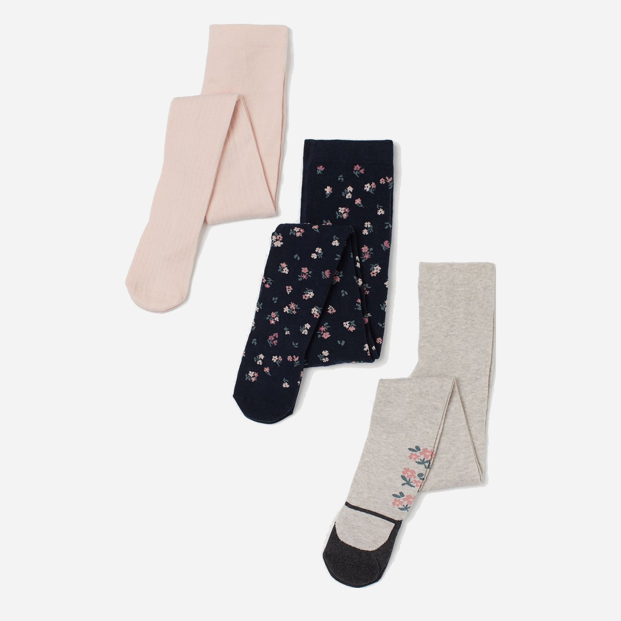 

Колготки H&M 810-9106322 50-56 см 3 пары Розовый/Синий