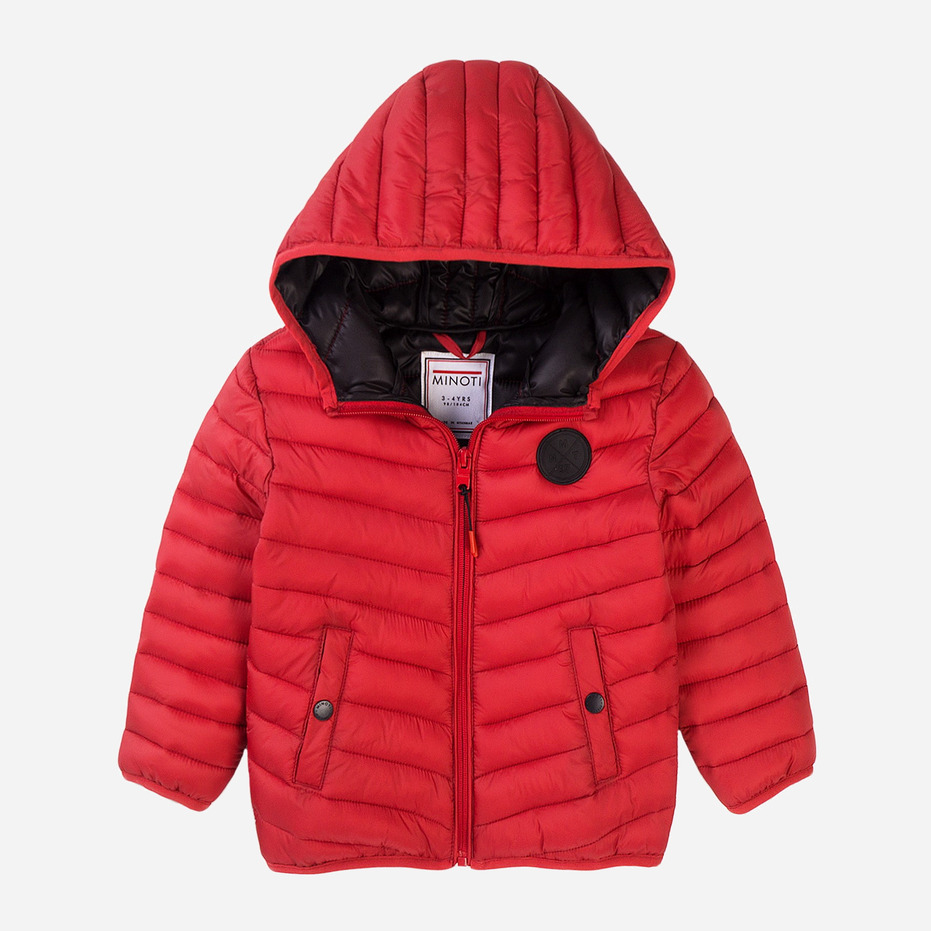 

Куртка Minoti 7BCOAT 12 34559JNR 104-110 см Красная