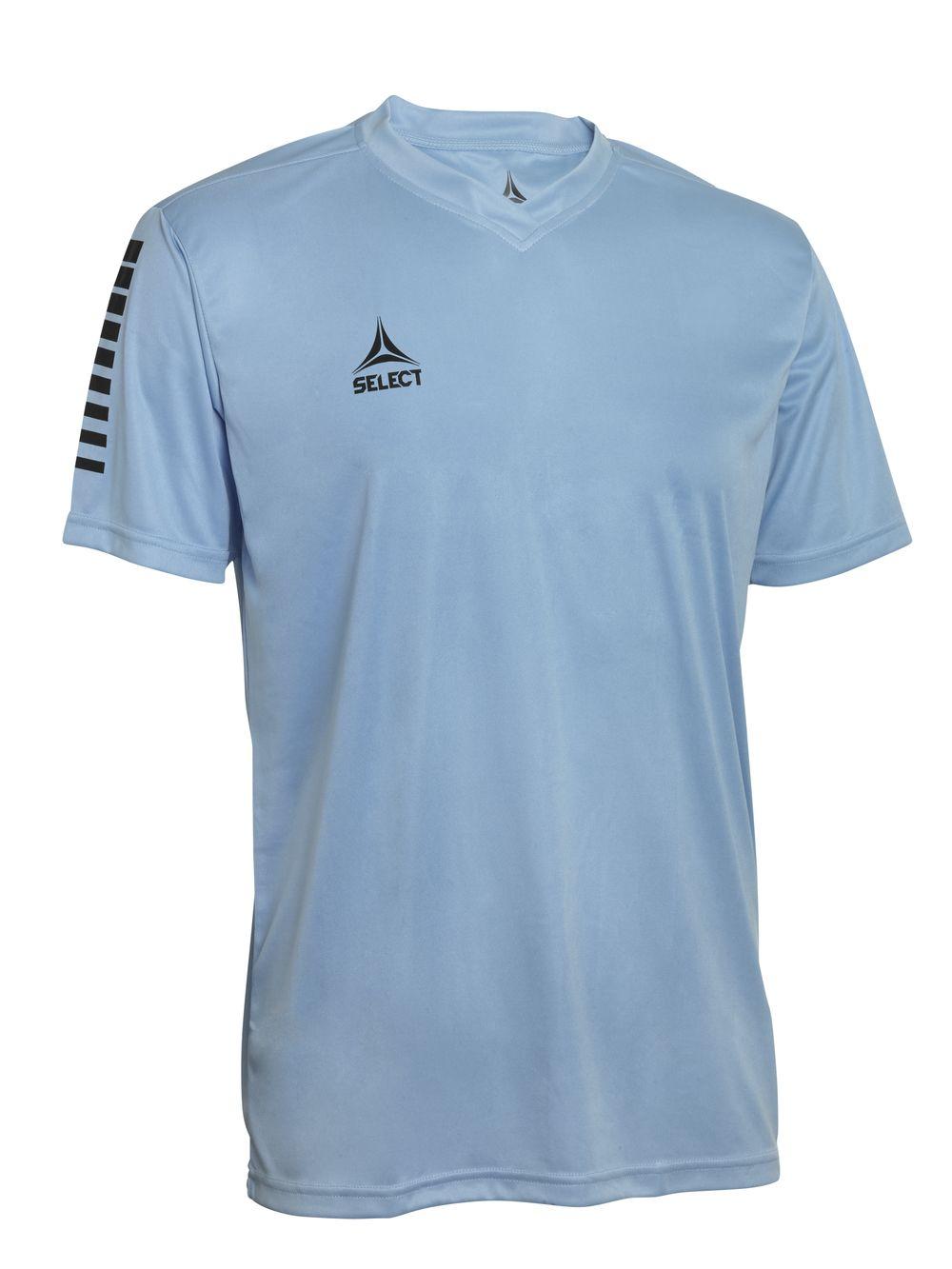 

Футболка SELECT Pisa player shirt 10 блакитно-чорна