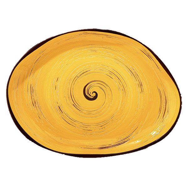 

Блюдо 33,0 см Wilmax Spiral Yellow (669442/A)