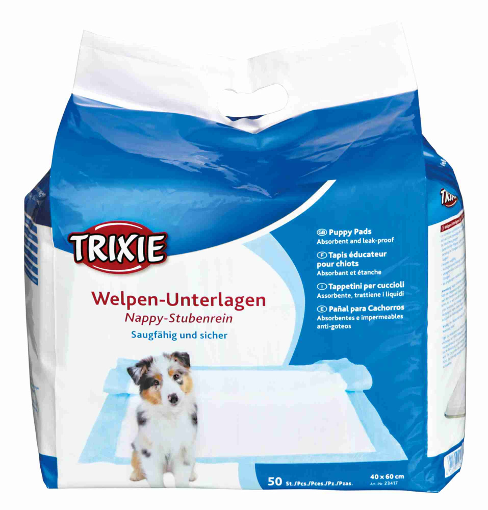 

Впитывающие пеленки Trixie для собак 40см х 60см 50шт (TX-23417)