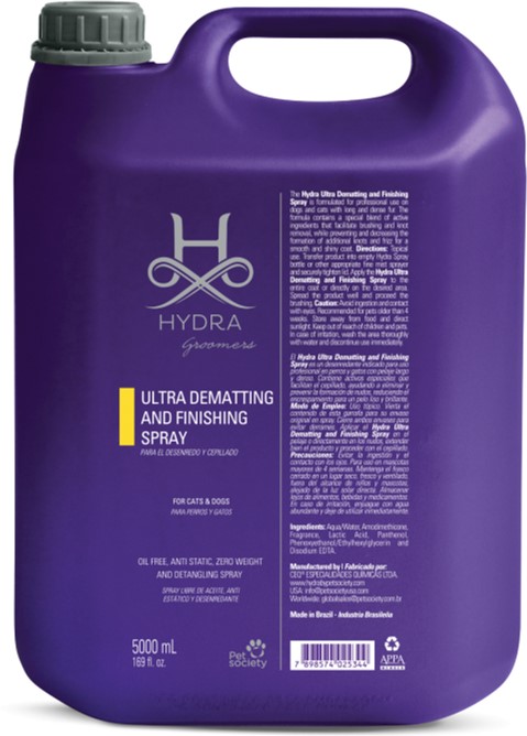 

Спрей Антиколтун с Разглаживающим Эффектом Hydra Ultra Dematting And Finishing Spray 5 л