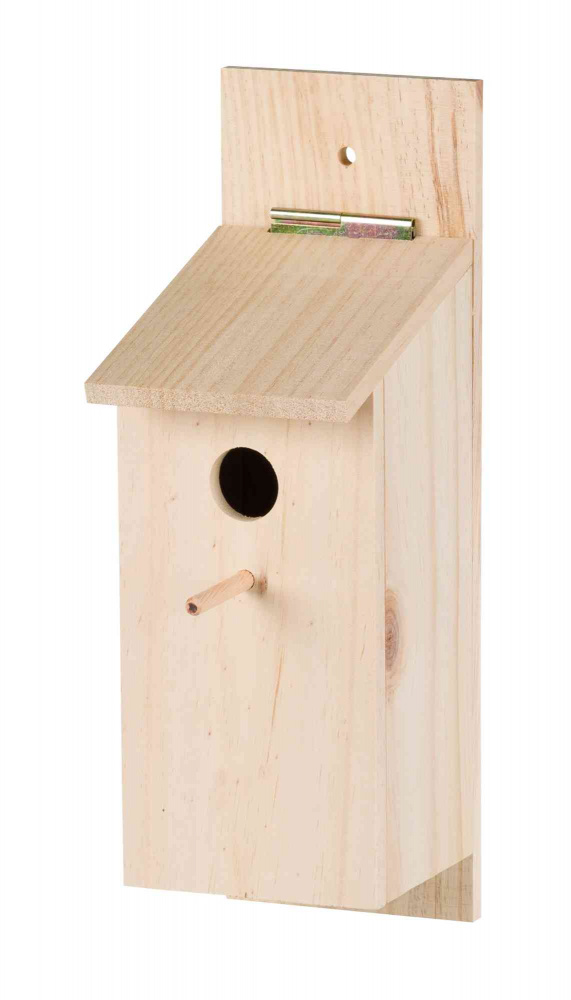 

Скворечник домик для птиц Trixie 12см × 36см × 15см ø2,8см (TX-55641)