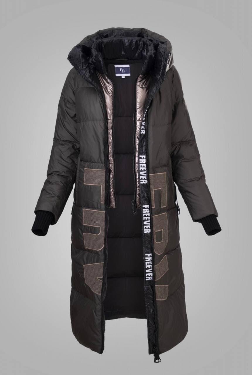 

Пальто пуховое женское Freever 71583 хаки, Пальто пуховое женское Freever 71583 хаки XL