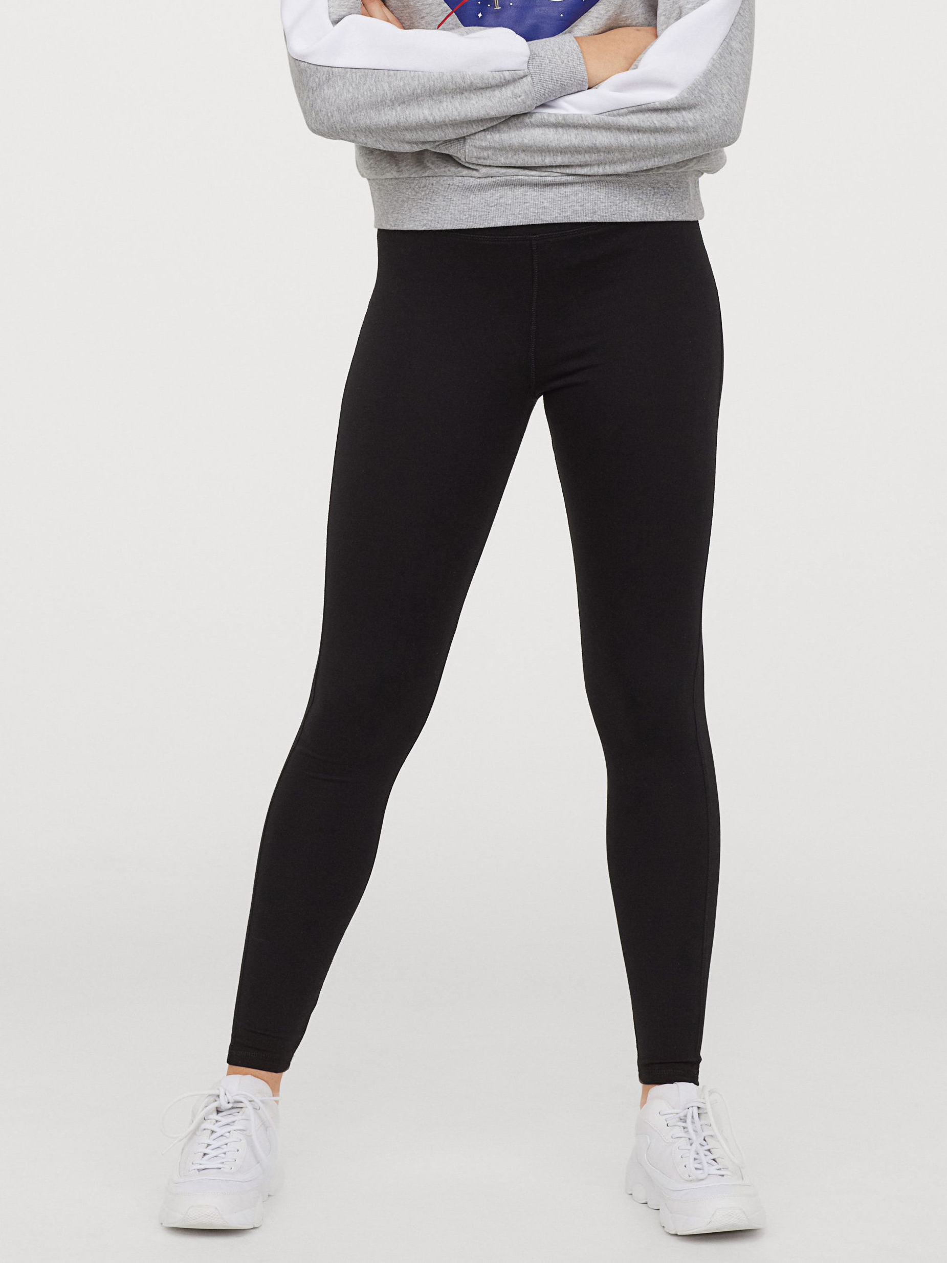 

Спортивные леггинсы H&M 0815264-1 S Черные (СА2000001866252)