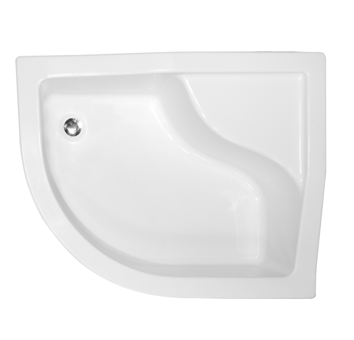 

Поддон полукруглый MAXI 100x80х24 / 35 P + ноги