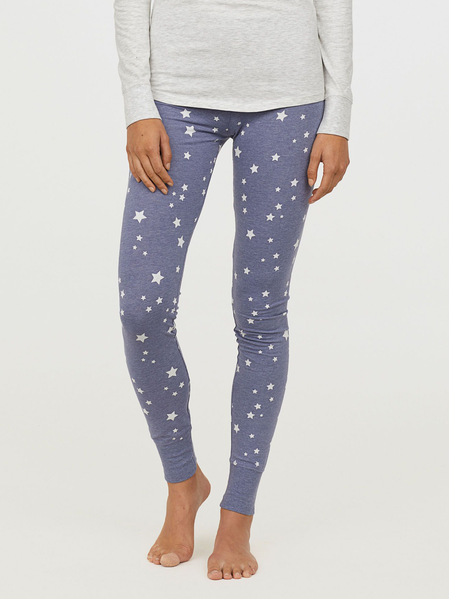 

Леггинсы H&M 0663465-8 L Синие (СА2000001870617)
