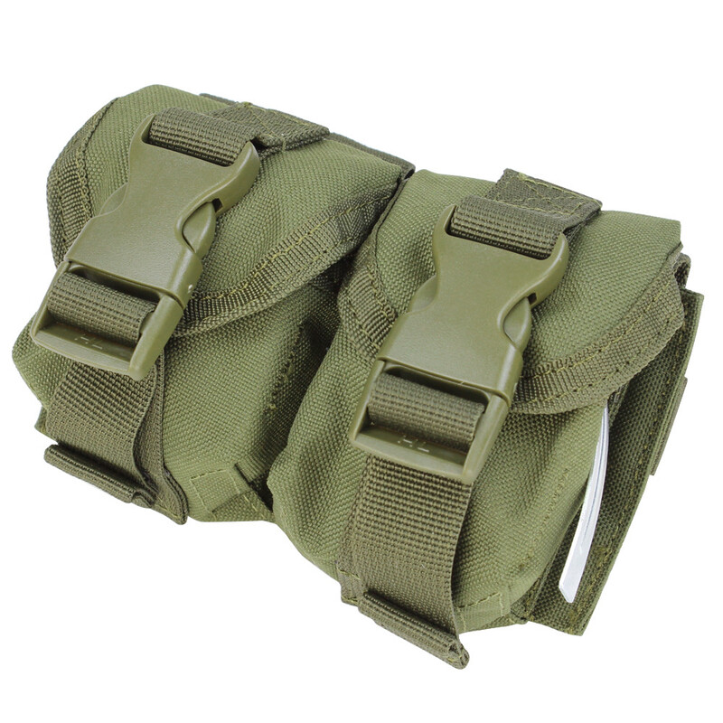 

Гранатный подсумок двойной молле Condor Double Frag Grenade Pouch MA14 Олива (Olive)