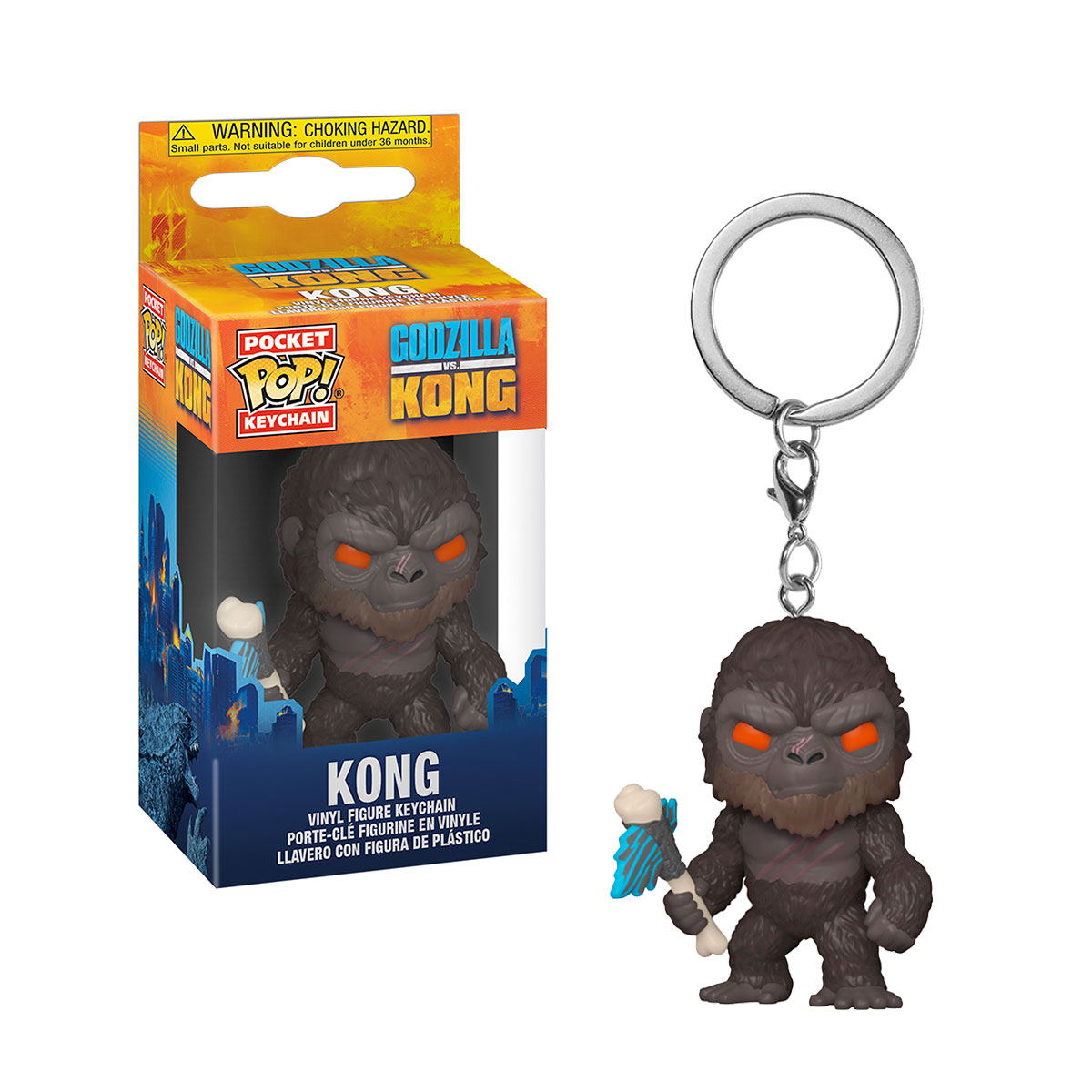 

Игровая фигурка на клипсе FUNKO POP! Серии "Godzilla Vs Kong" - КОНГ С ТОПОРОМ (50958)