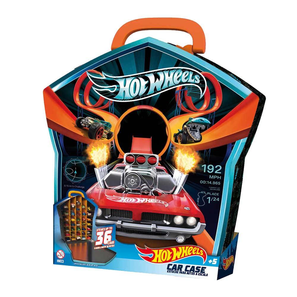 

Металлический контейнер для 36 машинок Hot Wheels (HWCC3)