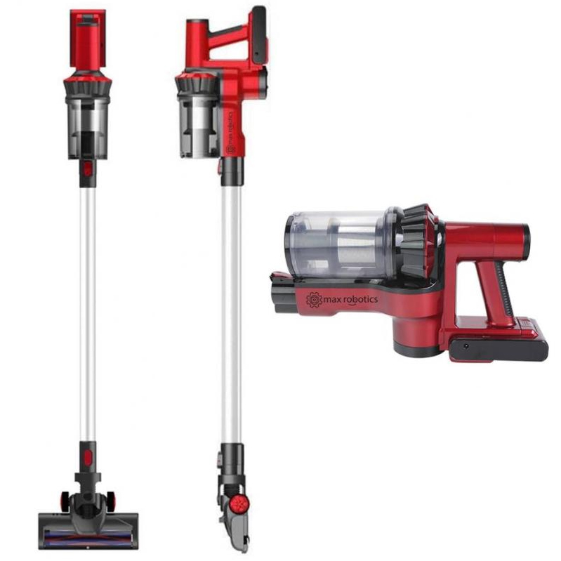 

Беспроводной пылесос Cordless Vacuum Cleaner Max Robotics Красный