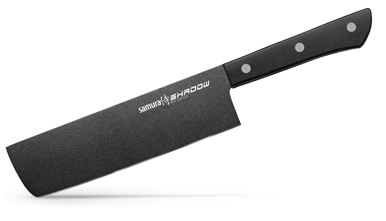 

Нож кухонный овощной Накири Samura Shadow, 170 мм